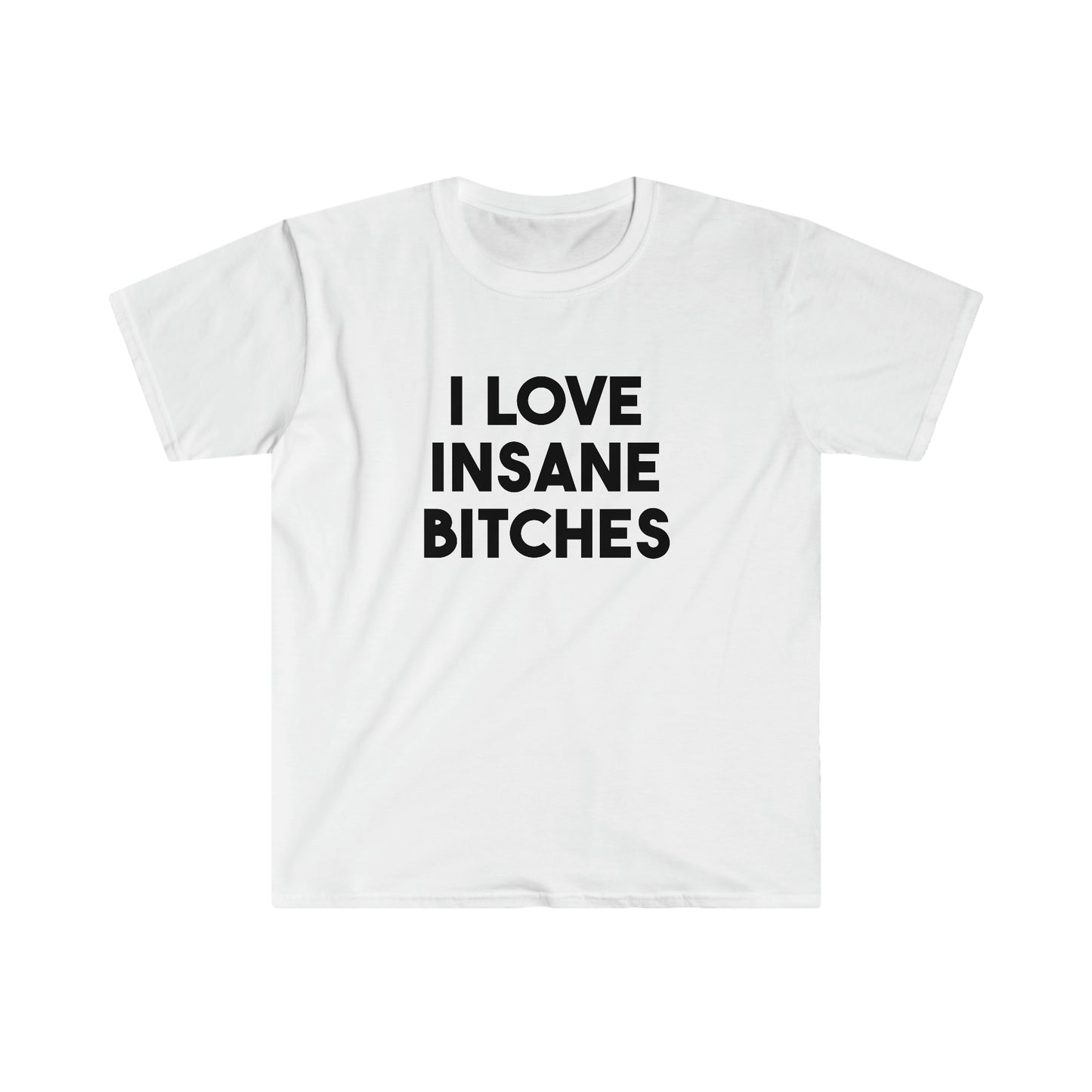 I Love Insane Bitches | elevate | Couple Tee